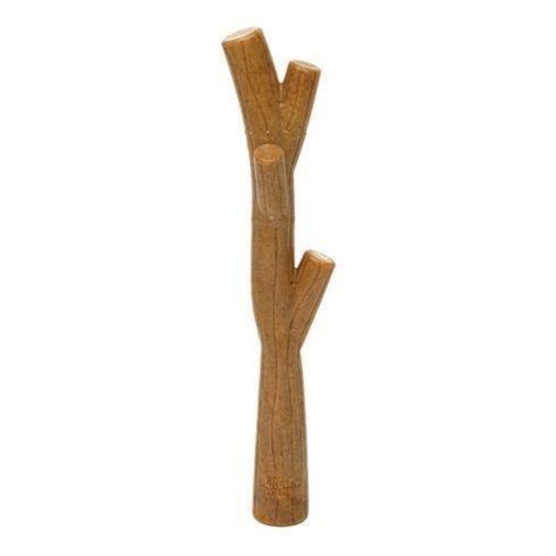 The Chew Club Powerbone Dog Chew Nylon & Bamboo Throw Stick