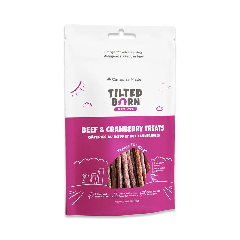 Tilted Barn Canadian Beef & Cranberry Treats