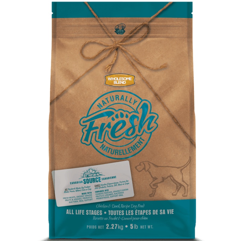Wholesome Blend Fresh Dog Food All Life Stages Chicken & Duck