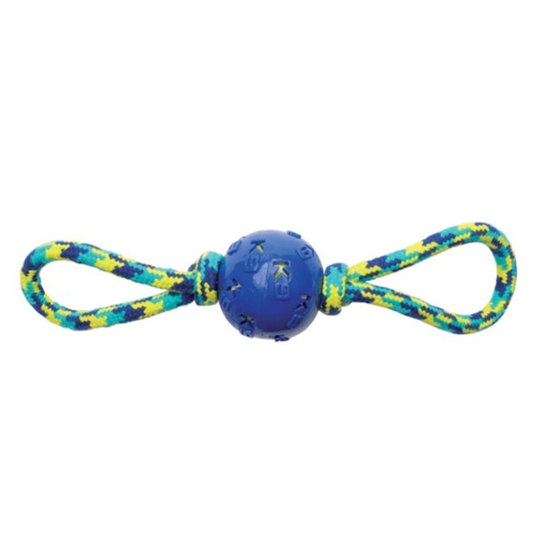 Zeus K9 Fitness Ball Double Tug Dog Toy