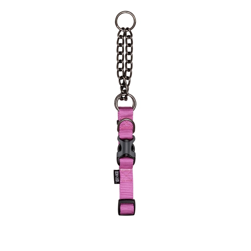 Zeus Martingale Dog Collar Fuchsia