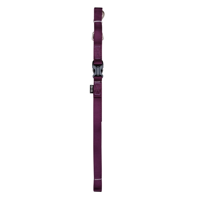 Zeus Nylon Dog Leash Royal Purple
