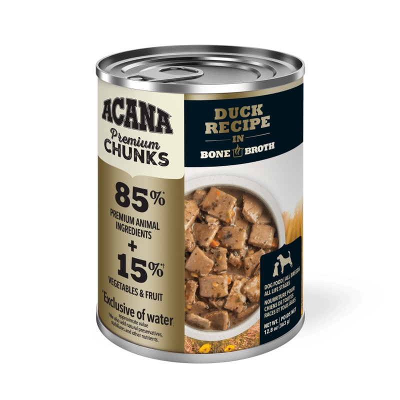 Acana Wet Dog Food Duck Recipe In Bone Broth