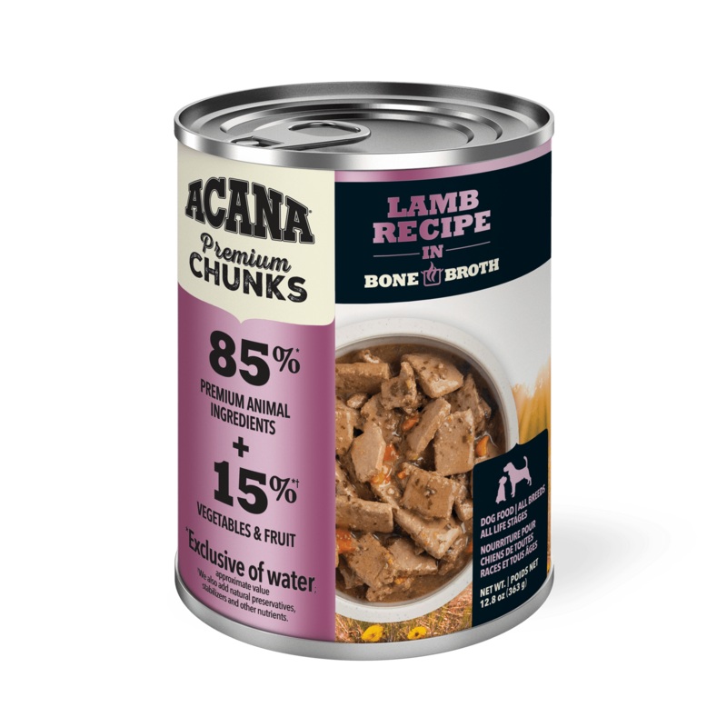 Acana Wet Dog Food Lamb Recipe In Bone Broth