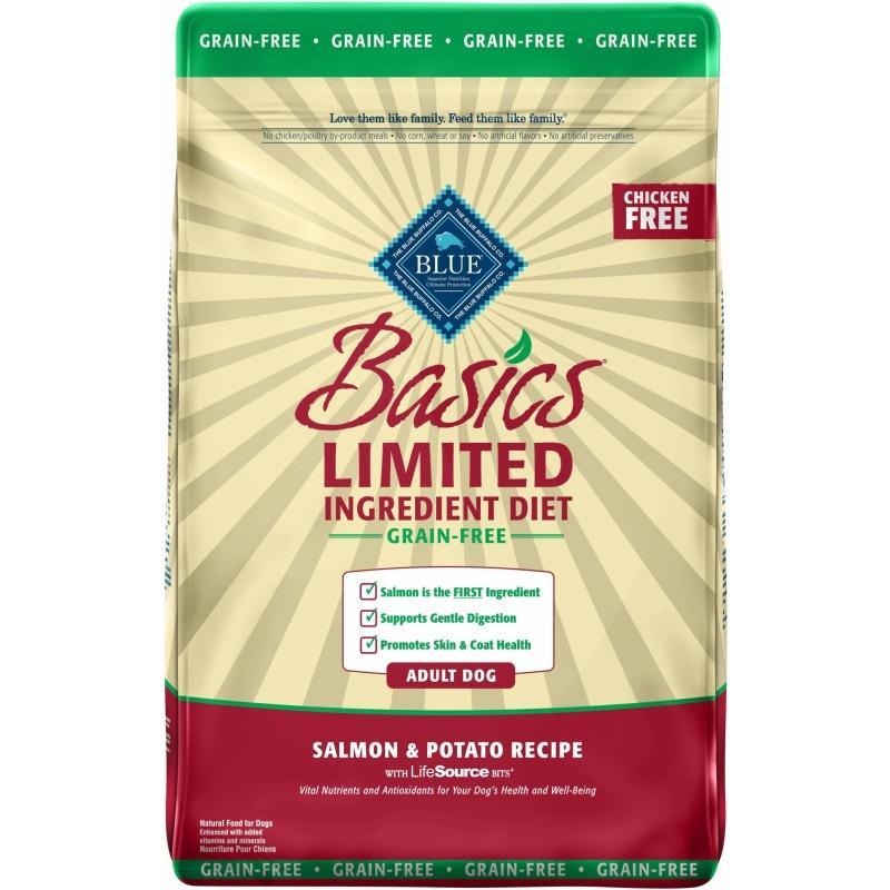 Blue Basics Adult Dog Food Grain Free Salmon & Potato