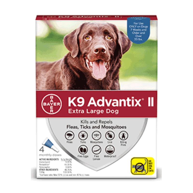 K9 Advantix II X-Large Dogs