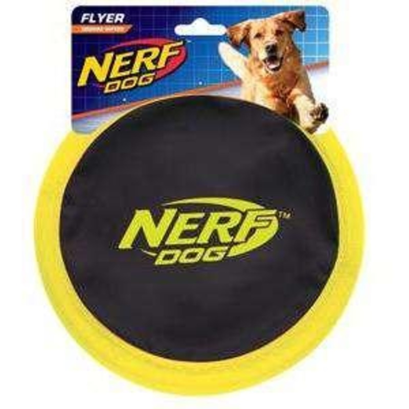 Nerf Dog Toy Nylon Zone Flyer Frisbee