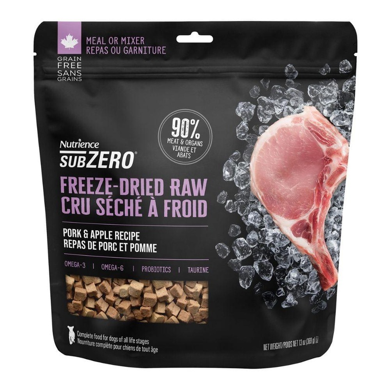Nutrience Dog Grain Free Subzero Freeze Dried Raw Pork & Apple