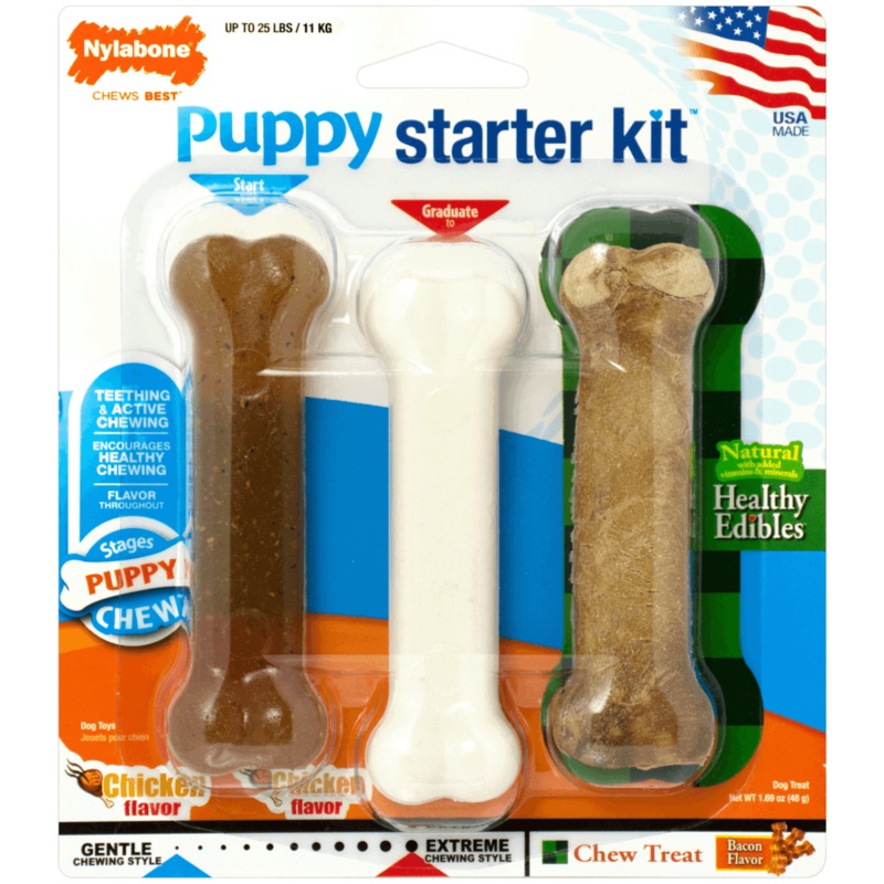 Nylabone Puppy Starter Kit