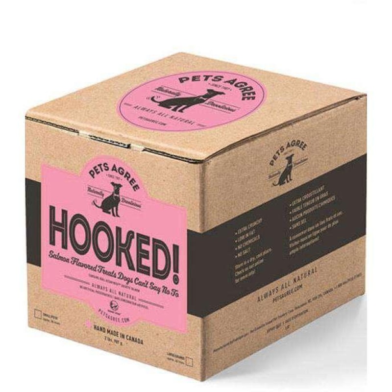 Pets Agree Dog Treats Hooked! Salmon