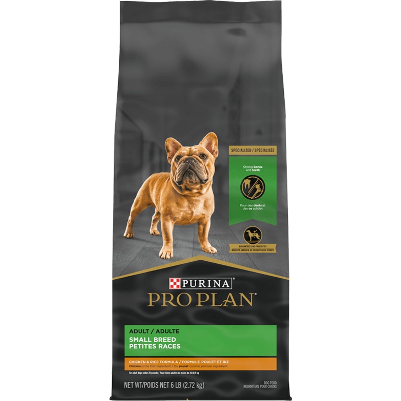 Purina Pro Plan High Protein Small Breed Dog Food Chicken & Rice Formula