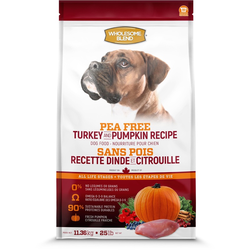Wholesome Blend All Life Stages Pea Free Turkey & Pumpkin Dog Food