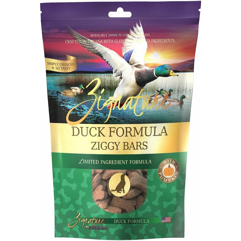 Zignature Duck Formula Biscuit Treats for Dogs