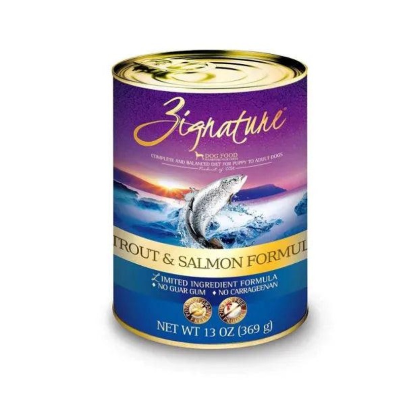 Zignature Trout & Salmon Limited Ingredient Formula Grain-Free Canned Dog Food