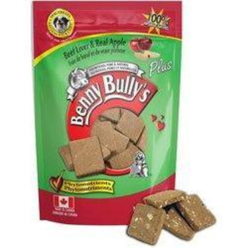 Benny Bully's Dog Treat Beef Liver Plus Real Apple