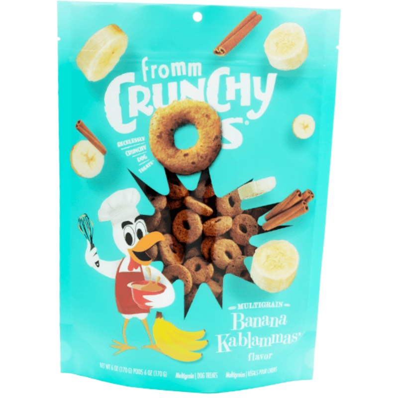 Fromm Crunchy O's Banana Kablammas Dog Treats