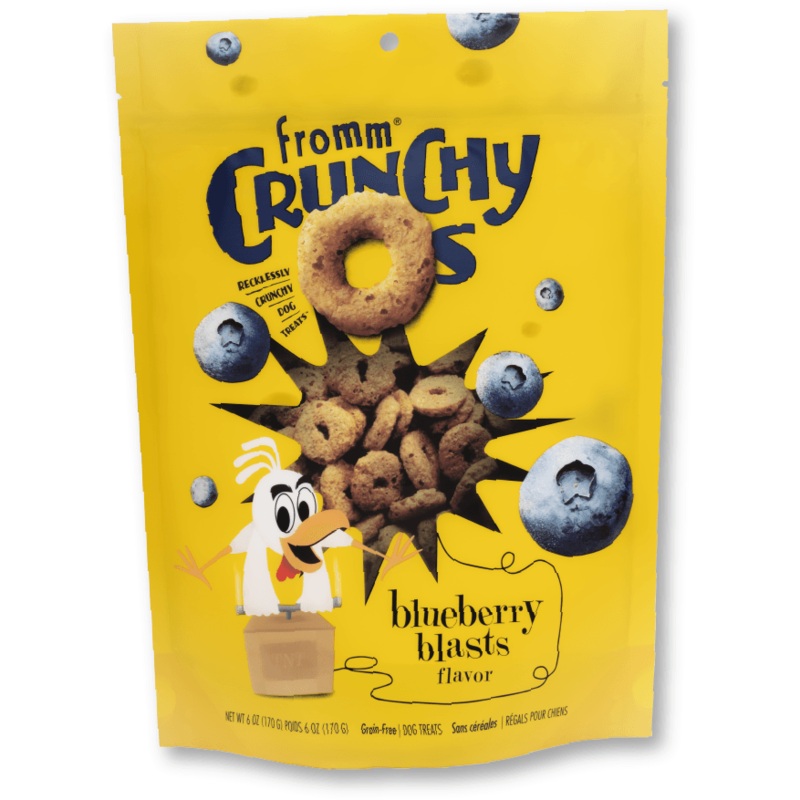 Fromm Crunchy O's Blueberry Blast Dog Treats