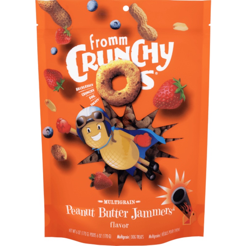 Fromm Crunchy O's Peanut Butter Jammers Dog Treats