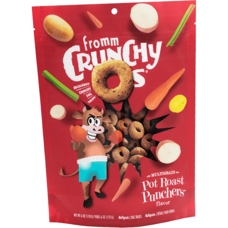Fromm Crunchy O's Pot Roast Punchers Dog Treats