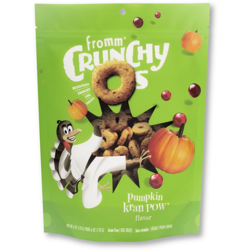Fromm Crunchy O's Pumpkin Kran Pow Dog Treats