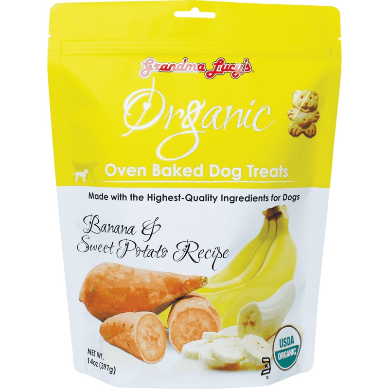 Grandma Lucy's Organic Baked Banana & Sweet Potato Treats