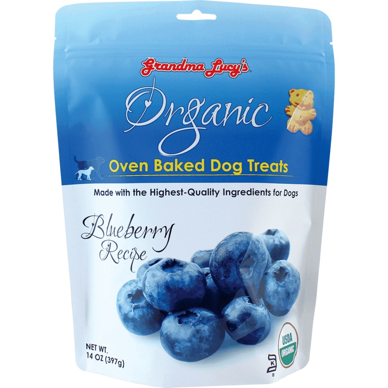 Grandma Lucy's Organic Baked Blueberry Treats
