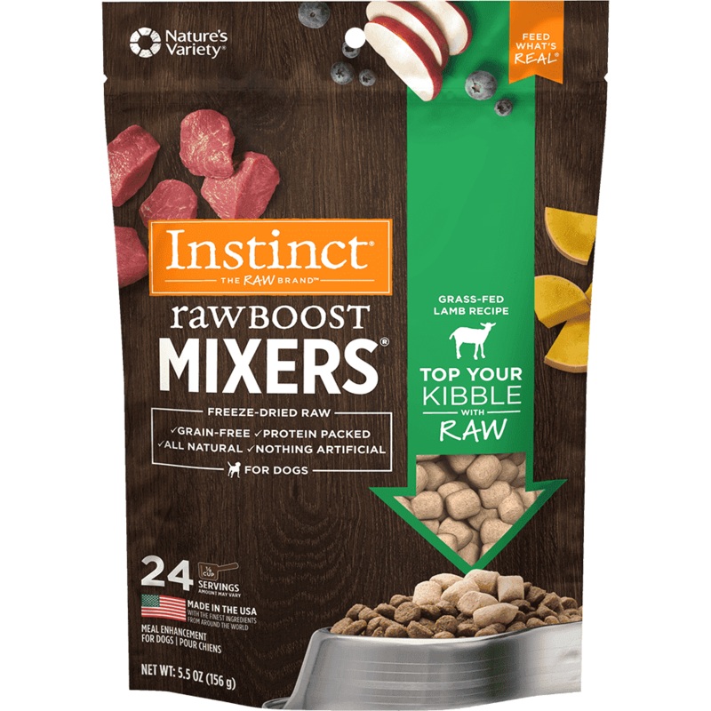 Instinct Raw Boost Freeze Dried Mixers Lamb