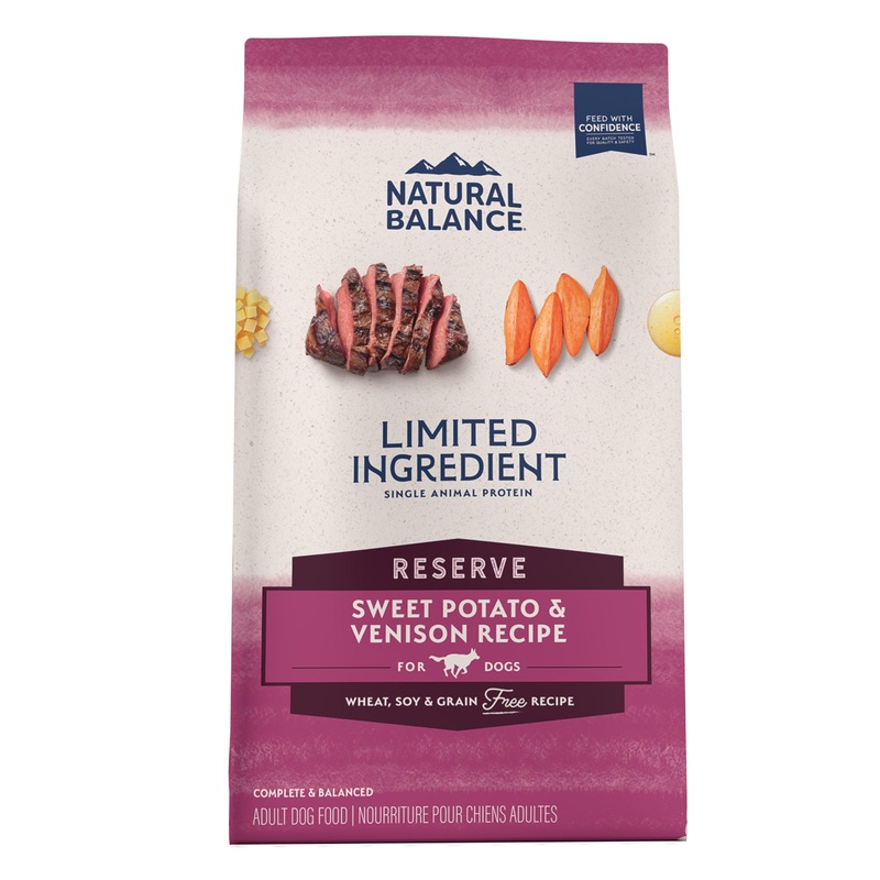 Natural Balance Limited Ingredient Diet Sweet Potato & Venison Dog Food