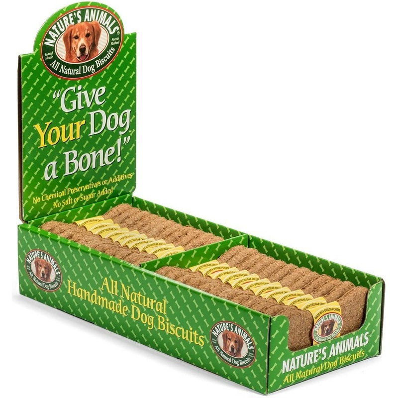 Natures Animals Natural Dog Treat Cheddar Cheese