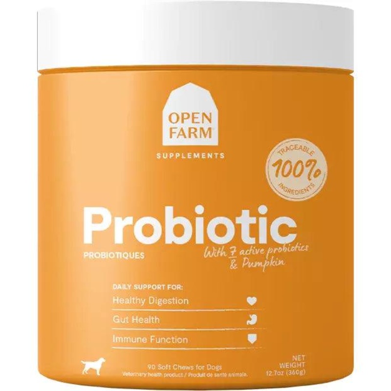 Open Farm Dog Supplement Probiotic Chews