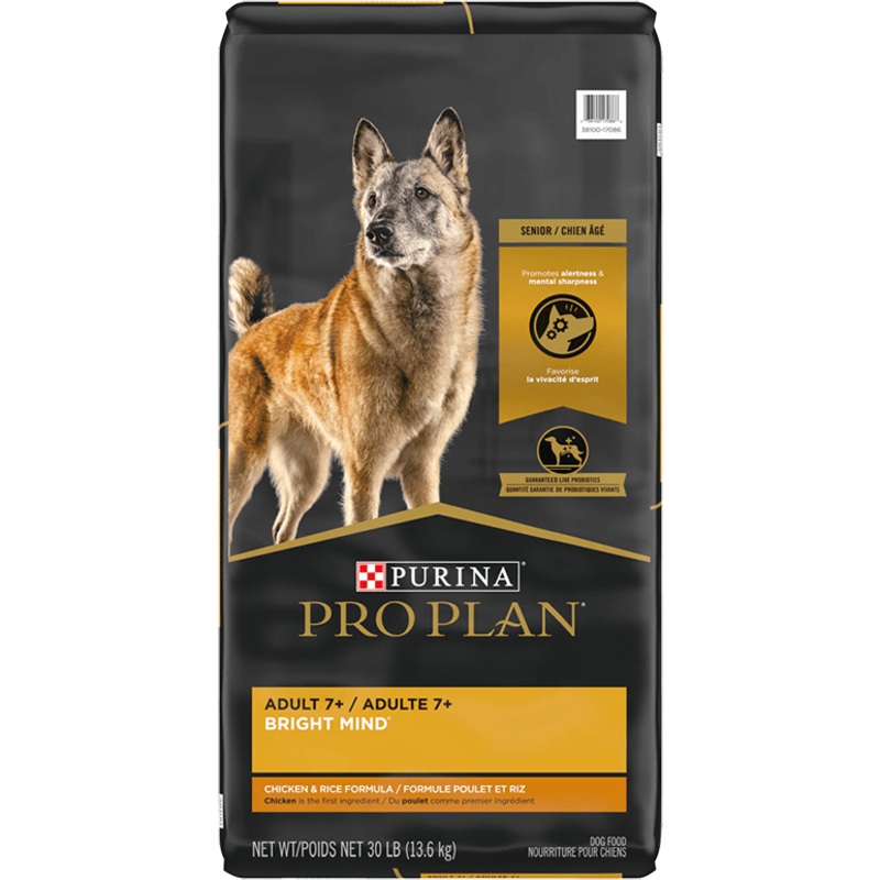 Purina Pro Plan Senior Dog Food With Probiotics Bright Mind 7+ Chicken & Rice Formula