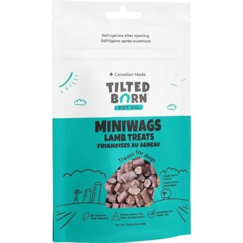 Tilted Barn Canadian Lamb Miniwags Dog Treats