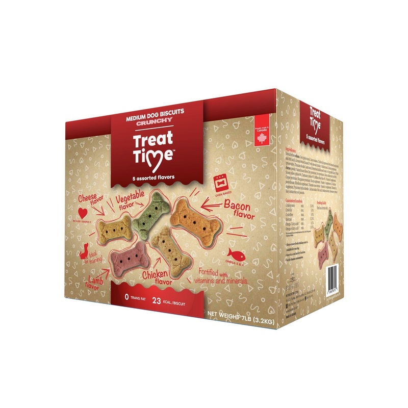 Treat Time Dog Biscuits Assorted