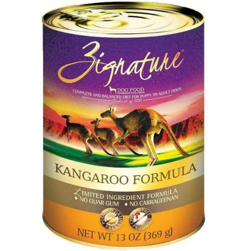 Zignature Kangaroo Limited Ingredient Formula Grain-Free Canned Dog Food