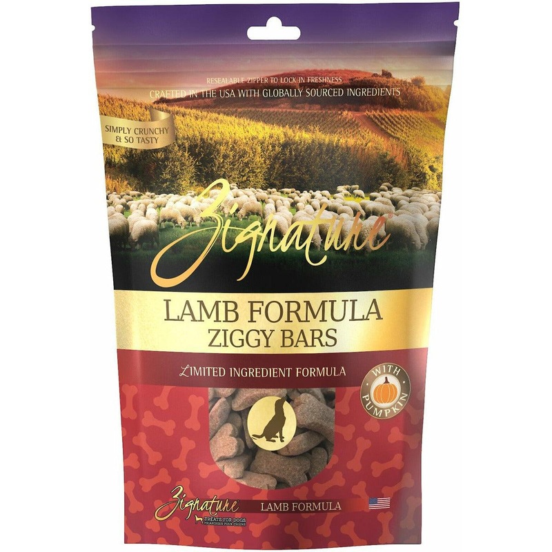 Zignature Lamb Formula Biscuit Treats for Dogs