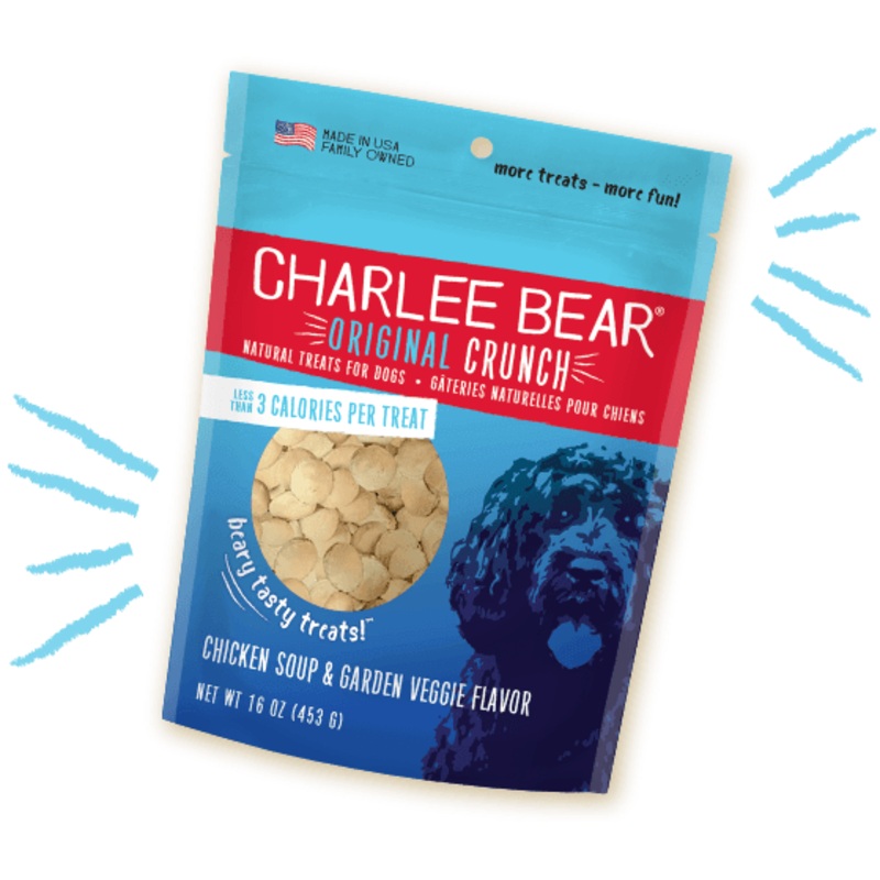 Charlee Bear Dog Treats Chicken Soup & Garden Veggie