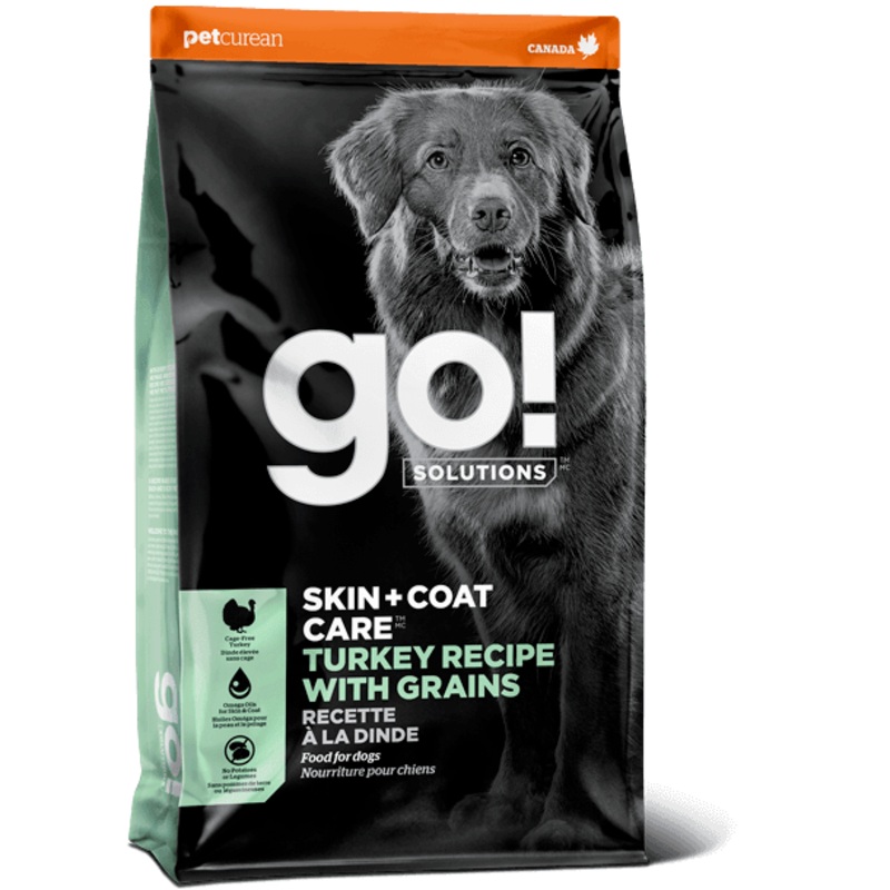 Go! Skin + Coat Care Turkey Recipe With Grains for dogs