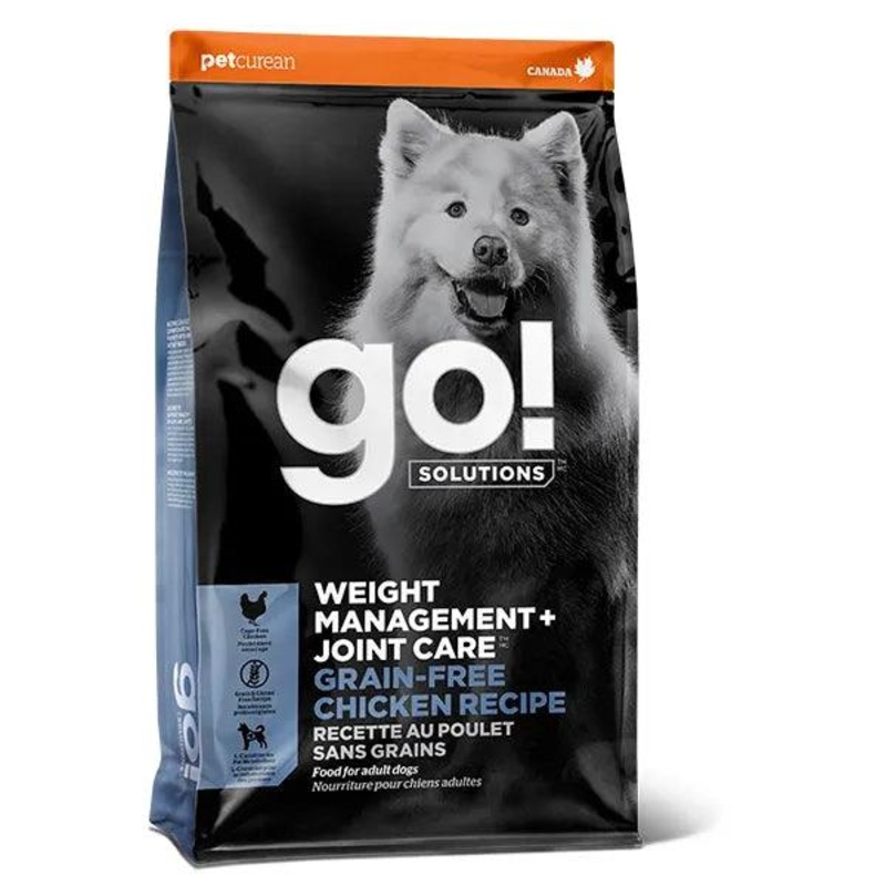 Go! Weight Management + Joint Care Grain-Free Chicken Recipe for dogs