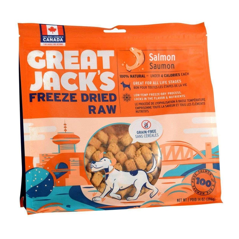 Great Jacks Freeze Dried Dog Treats Salmon