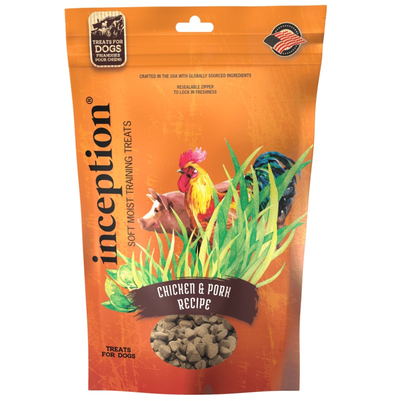 Inception Chicken & Pork Recipe Soft Moist Training Treat