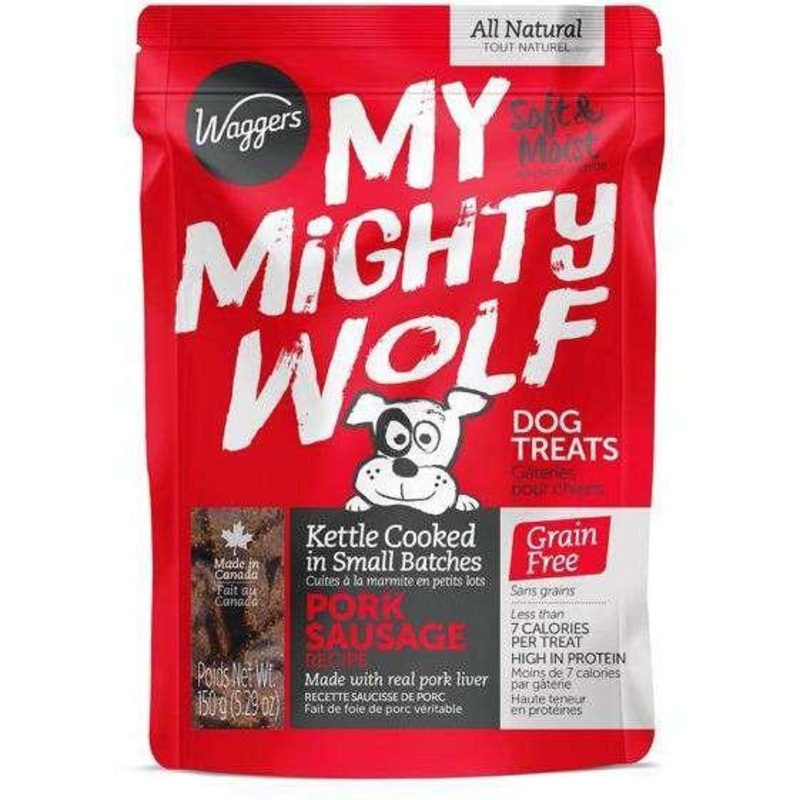 Jay's My Mighty Wolf Dog Treats Pork