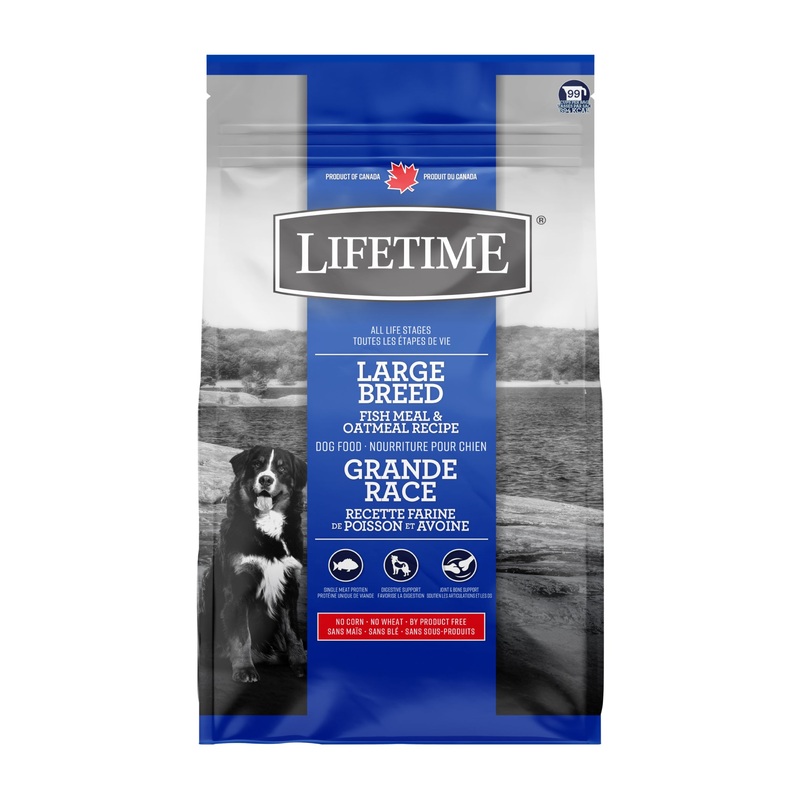 Lifetime All Life Stages Dog Food Large Breed Fish Meal & Oatmeal