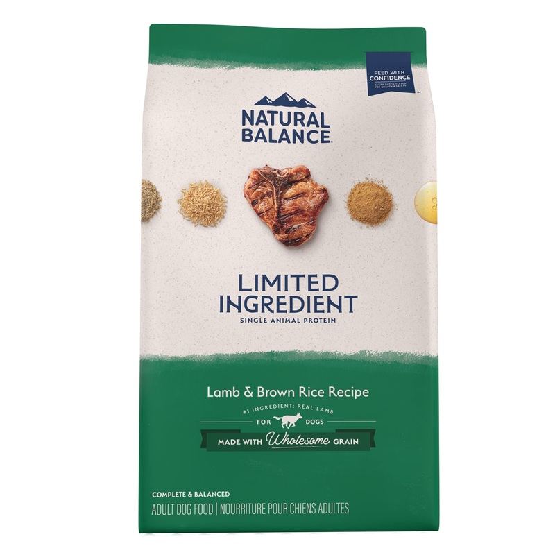 Natural Balance Limited Ingredient Diet Lamb Meal & Rice Dog Food