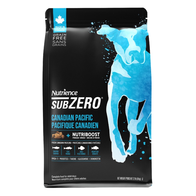 Nutrience Grain Free Dog Food SubZero Canadian Pacific