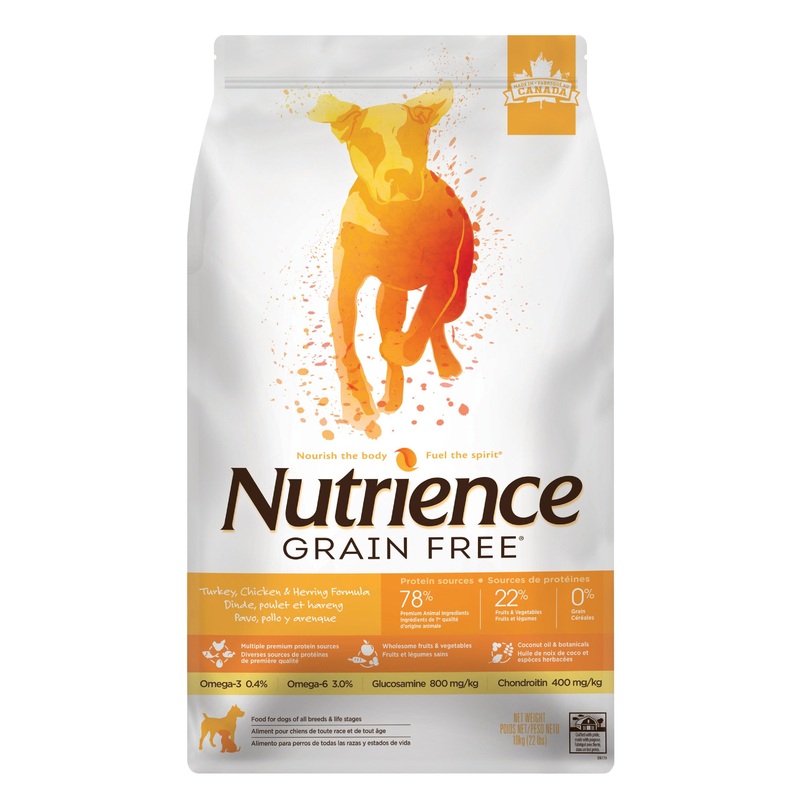 Nutrience Grain Free Dog Food Turkey, Chicken & Herring