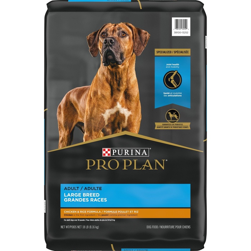 Purina Pro Plan Joint Health Large Breed Dog Food Chicken & Rice Formula