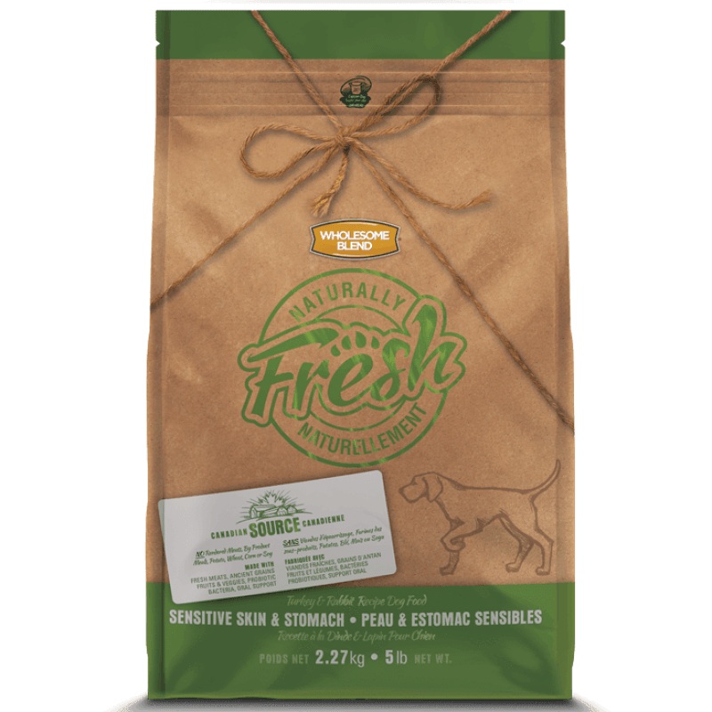Wholesome Blend Fresh Dog Food Sensitive Skin & Stomach Turkey & Rabbit