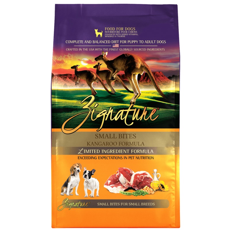 Zignature Limited Ingredient Formula Kangaroo Small Bites