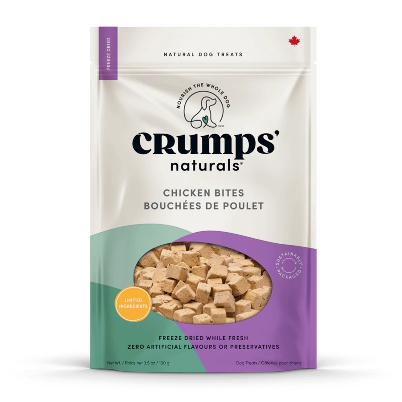 Crumps Naturals Freeze Dried Chicken Bites