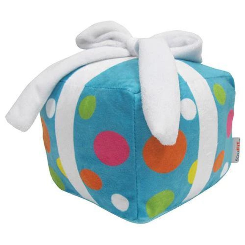 Foufou Dog Plush Birthday Present Dog Toy Blue